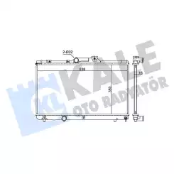 KALE Motor Su Radyatörü Manuel 342325