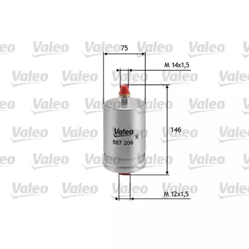 VALEO Yakıt Filtre Benzin 587206