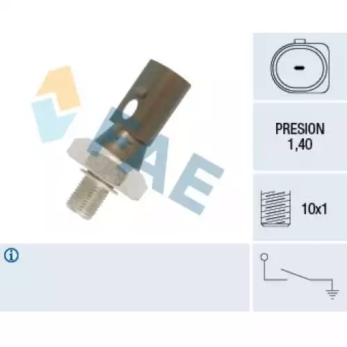 FAE Yağ Müşürü Siyah FAE 12880