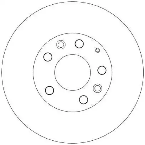 TRW Ön Fren Diski Havalı 283.5mm DF4386