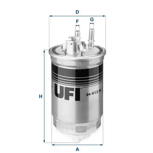 UFI Mazot Filtre 24.412.00