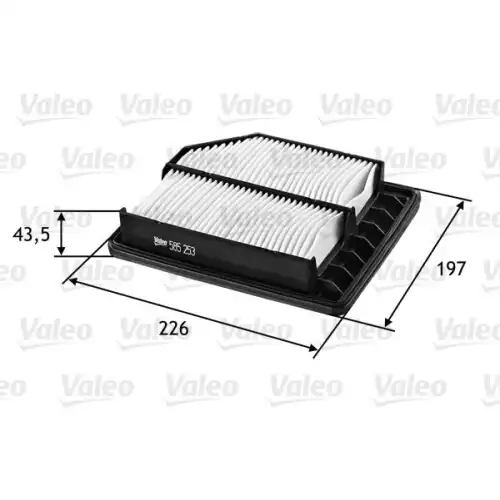 VALEO Hava Filtre 585253