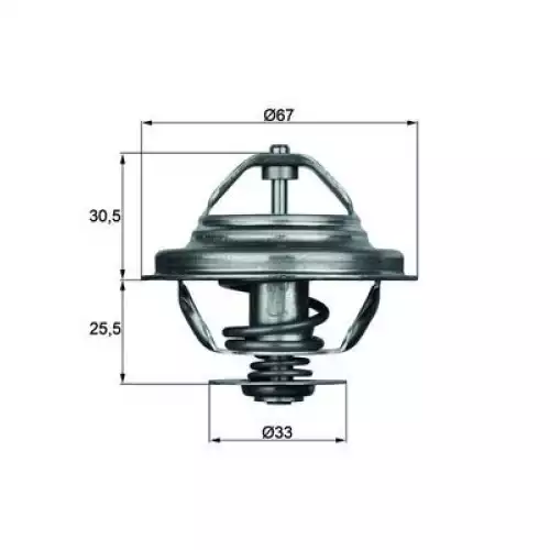 MAHLE Termostat TX2780D