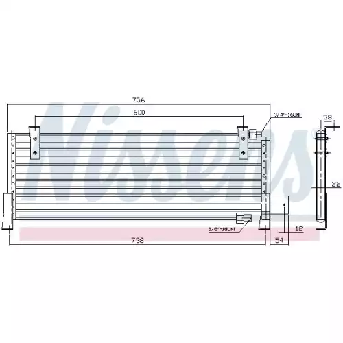 NISSENS Klima Radayatörü Kondanser 94460