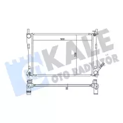 KALE Motor Su Radyatörü 349600