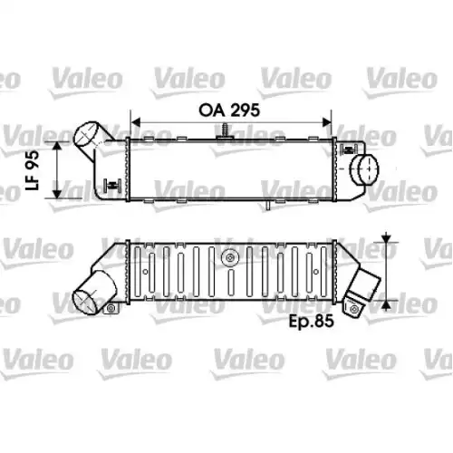 VALEO Turbo İntercooler Radyatörü 817767