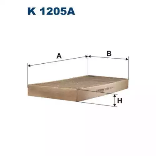 FILTRON Polen Filtre Karbonlu K1205A