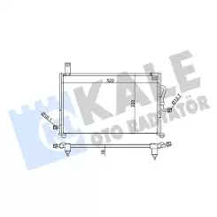 KALE Klima Radyatörü Kondanser 345170