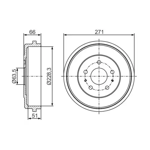 BOSCH Arka Fren Kampanası 0986477291