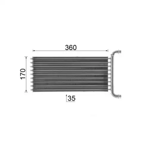 MAHLE Kalorifer Radyatörü AH166000P