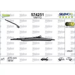 VALEO Silecek Süpürgesi Sılencıo Spoy X1 Vm112 475mm 574251