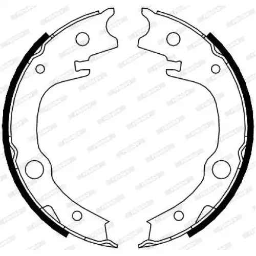 FERODO Arka Fren Balatası Kampana FSB4014
