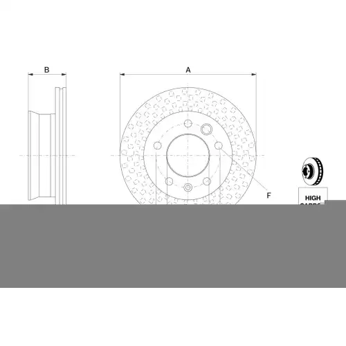 BOSCH Ön Fren Diski Havalı 276 5mm Takım 0986478849