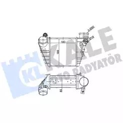 KALE Turbo Radyatörü İntercooler 342000