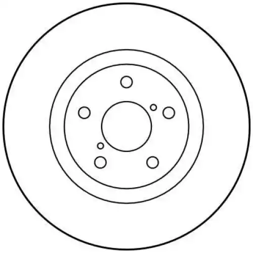 TRW Ön Fren Diski Havalı 277.5.mm Takım DF1437