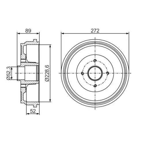 BOSCH Arka Fren Kampanası 0986477287