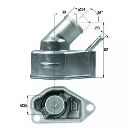 MAHLE Termostat TI1092