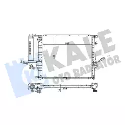 KALE Motor Su Radyatörü 348800