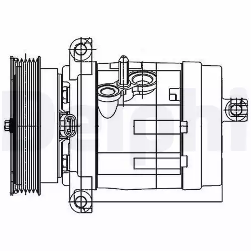 DELPHI Klima Kompresörü TSP0155984