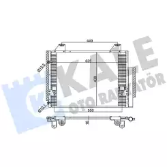 KALE Klima Radyatörü Kondanser 383500