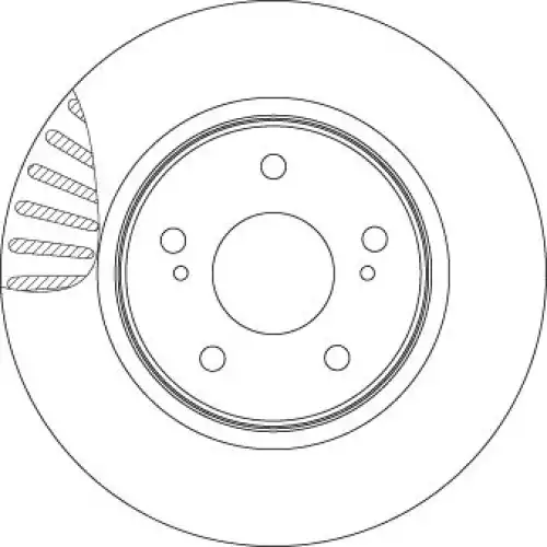 TRW Ön Fren Diski Havalı 293.5mm Takım DF4857S