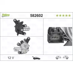 VALEO Silecek Motoru Arka Cam 582602