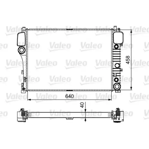 VALEO Motor Su Radyatörü 735299