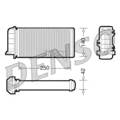 DENSO Kalorifer Radyatörü DRR09001