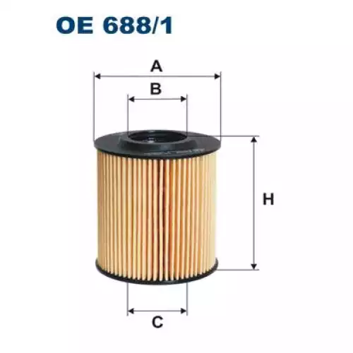 FILTRON Yağ Filtre OE688/1