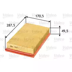 VALEO Hava Filtresi 585117