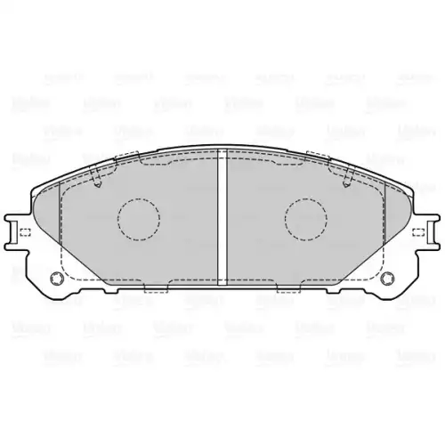 VALEO Ön Fren Balatası Tk 670224