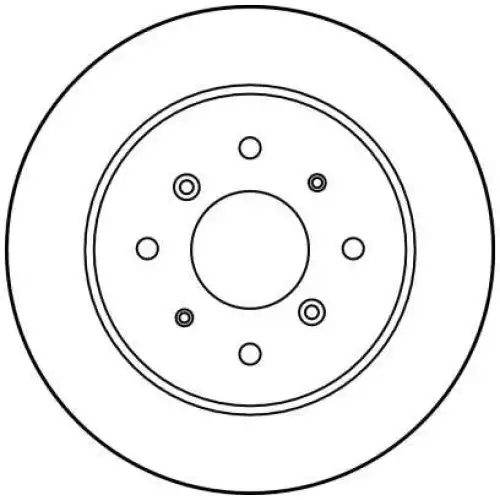 TRW Ön Fren Diski Havalı 231.4mm DF1815