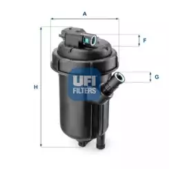 UFI Mazot Filtre Komple 55.125.00