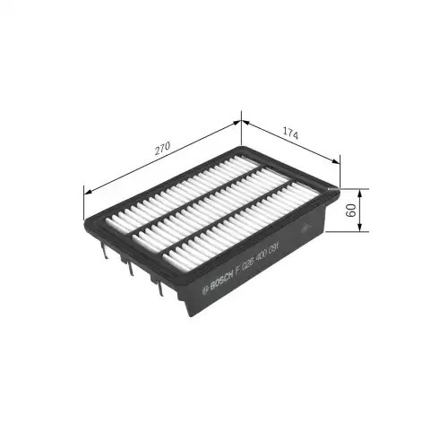 BOSCH Hava Filtre F026400091