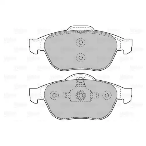 VALEO Ön Fren Balatası Tk 598566