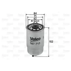 VALEO Yakıt Filtre Mazot 587713