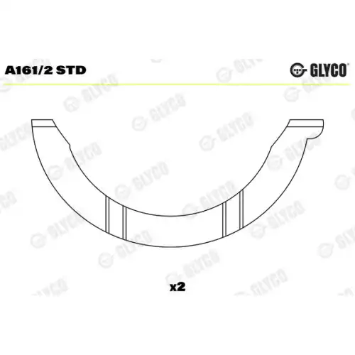 GLYCO Krank Mil Gezi Ay Yatak Std A161/2 STD