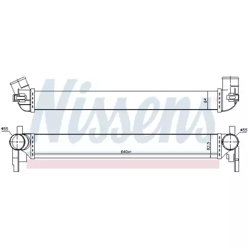 NISSENS Turbo İntercool Radyatörü 96566