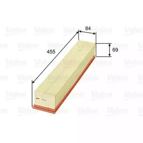 VALEO Hava Filtre 585312