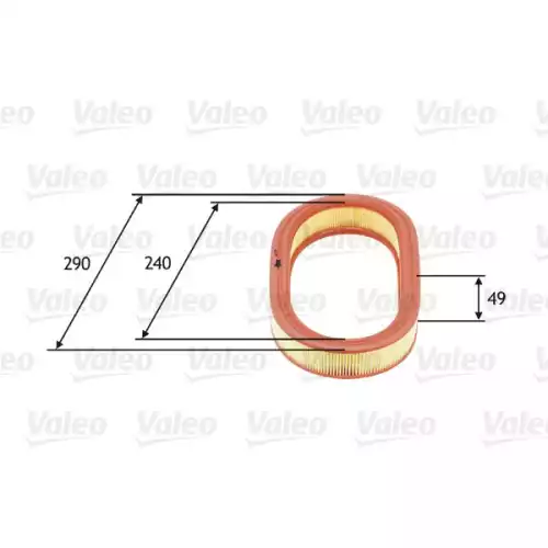 VALEO Hava Filtre 585640