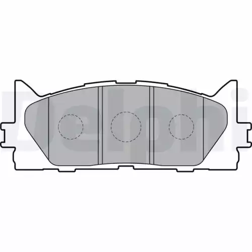 DELPHI Ön Fren Balatası Tk LP2169