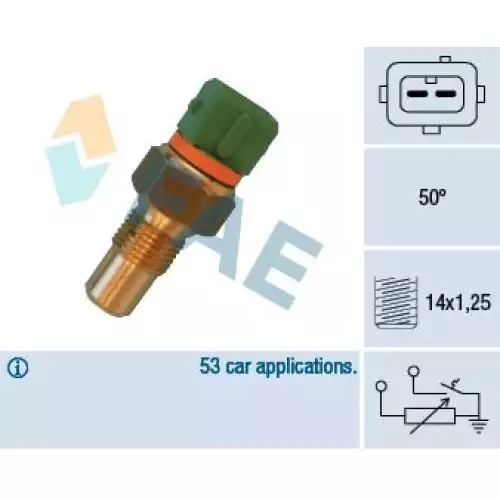 FAE Hararet Müşürü Yeşil FAE 34400