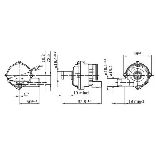 BOSCH Ek Su Pompası 0392023004