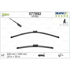 VALEO Ön Cam Silecek Süpürgesi Takım 630-500Cm 577892