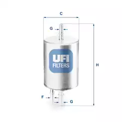 UFI Yakıt Filtresi 31.831.00