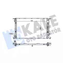 KALE Motor Su Radyatörü 342340