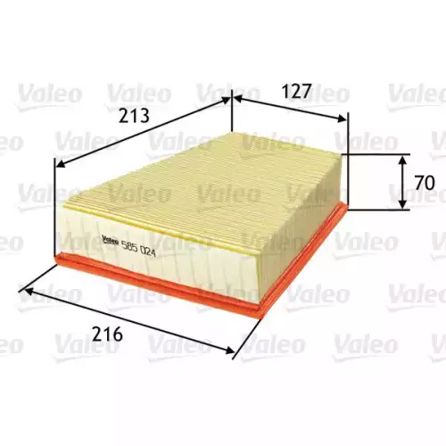 VALEO Hava Filtresi 585024