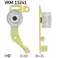 SKF V Kayış Gergi Rulmanı Ayaklı VKM13241