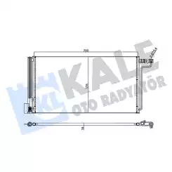 KALE OTO RADYATÖR Klima Radyatörü Condanser 357755
