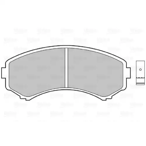 VALEO Ön Fren Balatası Tk 598515